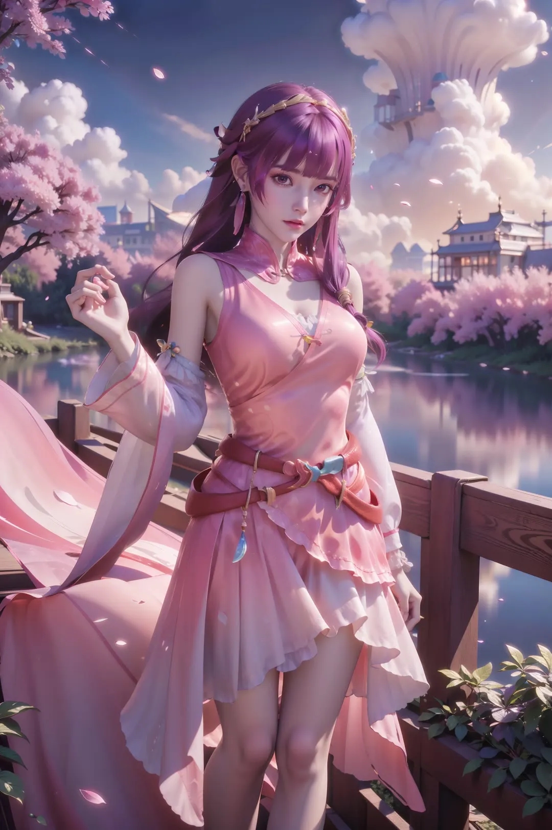 分享几张动漫中的美女角色